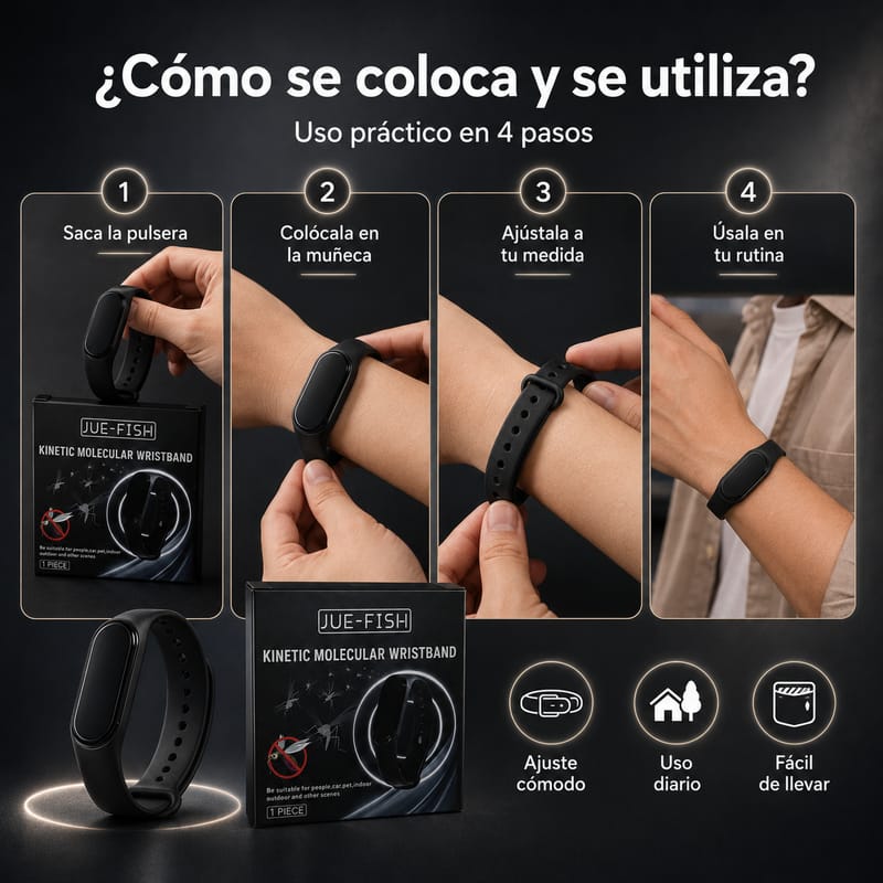 Pulsera Repelente de Mosquitos y Zancudos - Image 3