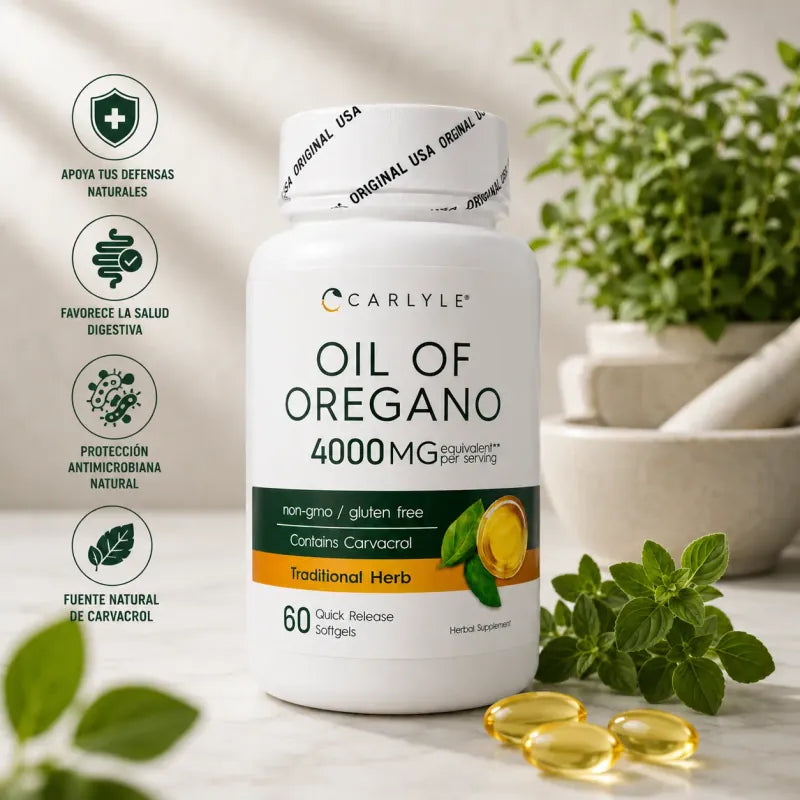 Oil Of Oregano Carlyle X60 Softgels - Image 1