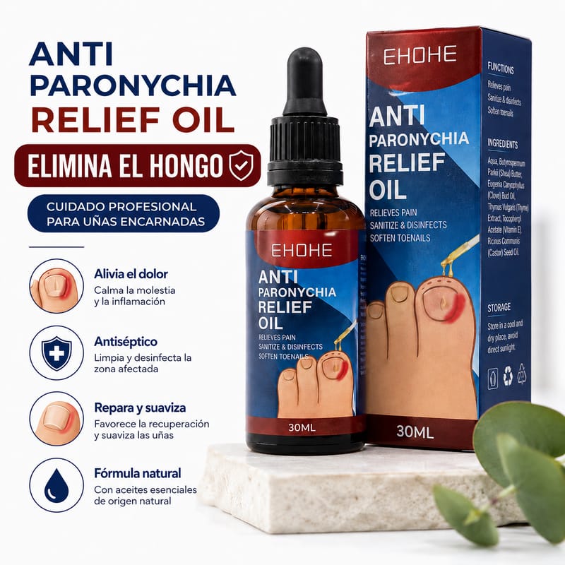 Aceite Eliminador de Hongos y Uñas Encarnadas EHOHE - Image 1