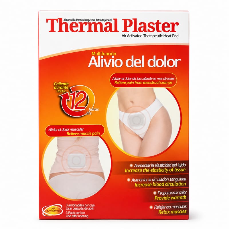 Parches Térmicos para dolor menstrual y Muscular - Image 4