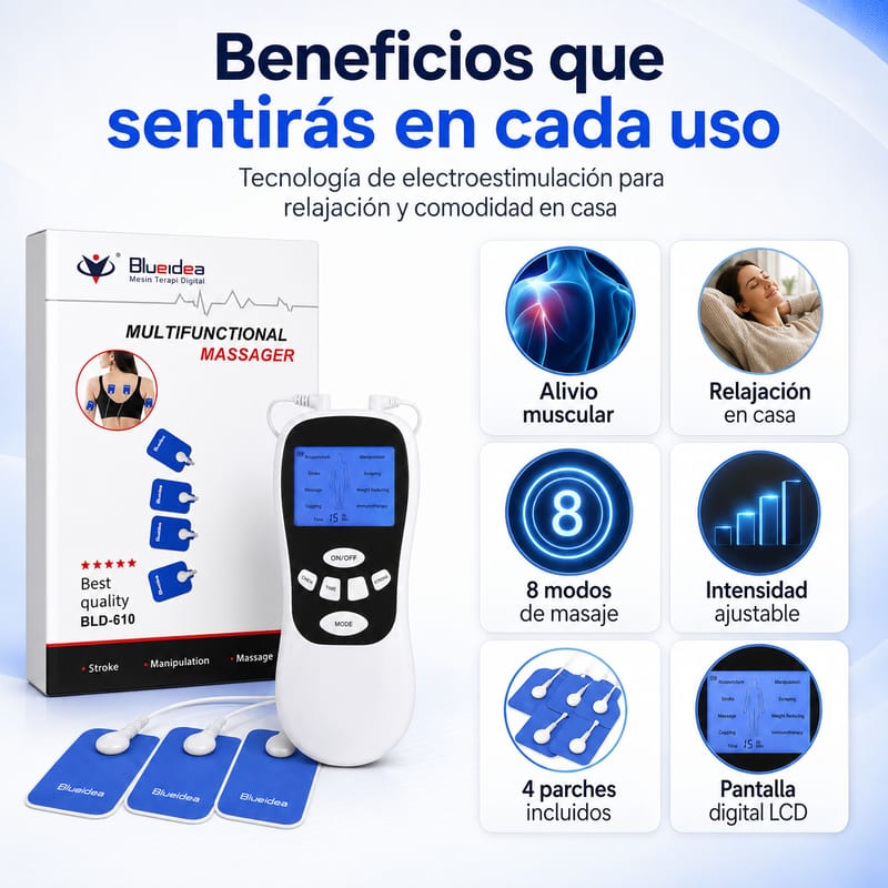 Electroestimulador de relajación muscular. - Image 2