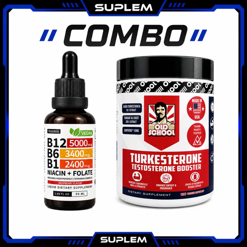 COMBO TURKESTERONE + B12 - Image 1