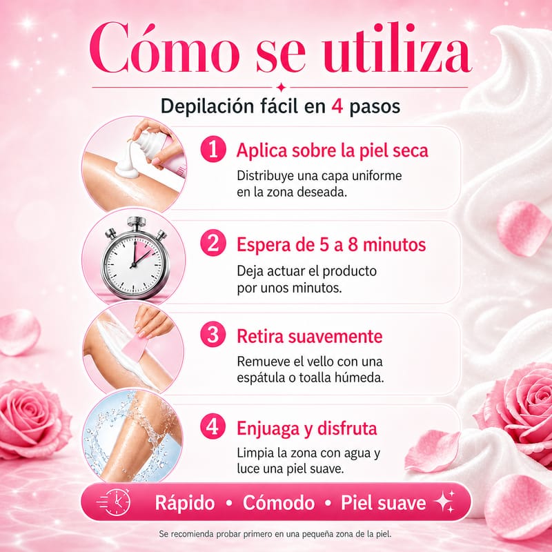 Espuma depilatoria SADOER para Mujer - Image 3