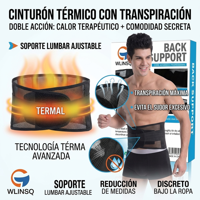 CINTURÓN TÉRMICO CON TRANSPIRACIÓN - UNISEX - Image 1