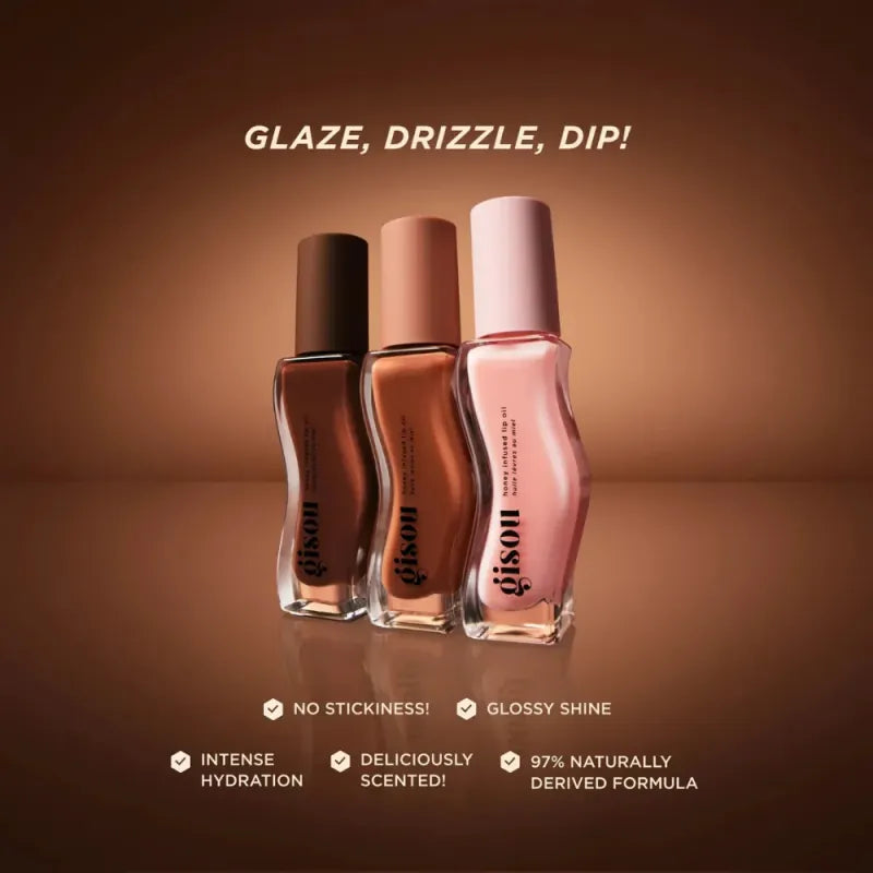 Set Honey Infused Lip Oil Trio Gisou - Image 2