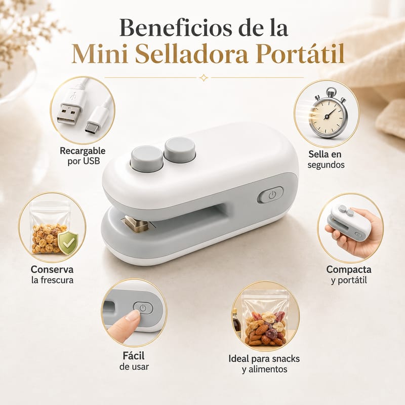 Mini selladora térmica portátil - Image 2