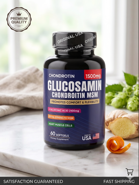 Glucosamin Chondroitin Msm X60 Caps - Image 1