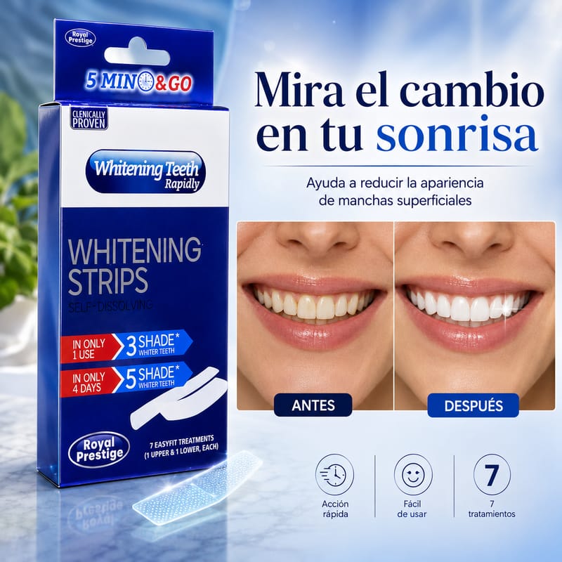 Tiras Blanqueadoras Dentales Royal Prestige - Image 2