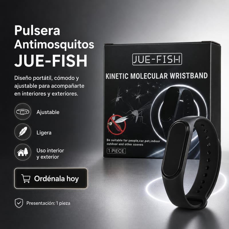 Pulsera Repelente de Mosquitos y Zancudos - Image 1