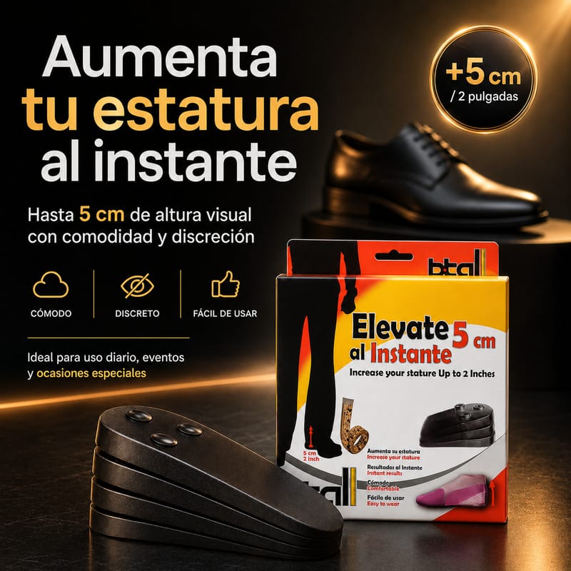 Plantilla elevadora de estatura - Image 1