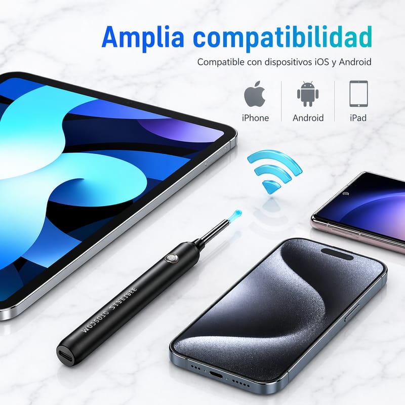 Otoscopio limpiador de oídos con cámara HD - Image 5