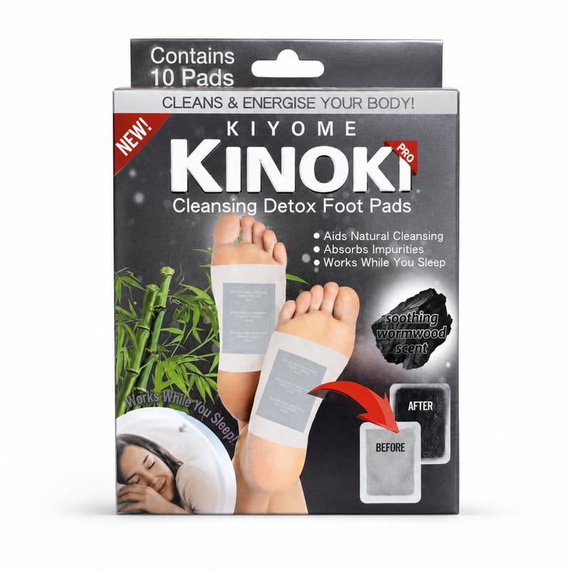 Parches Desintoxicantes Kinoki con Carbon activado - Image 5