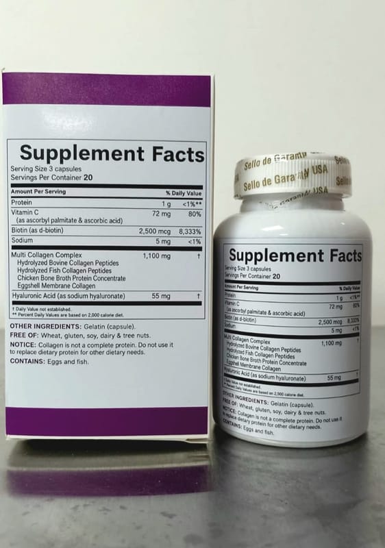 Collagen Peptibes Micro Ingredients Capsula - Image 2