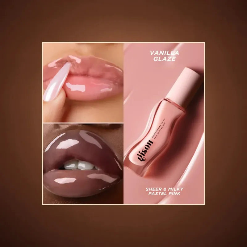 Set Honey Infused Lip Oil Trio Gisou - Image 3
