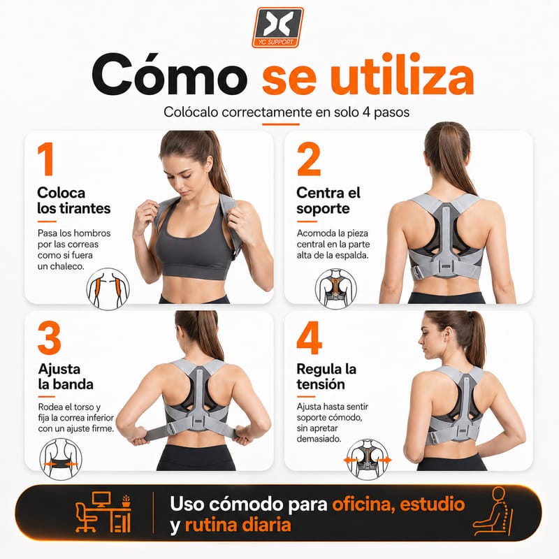 Corrector de Postura YC SUPPORT - Image 3