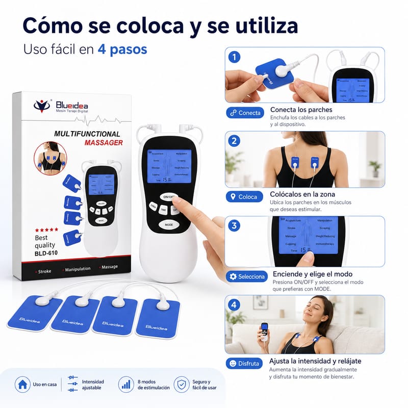 Electroestimulador de relajación muscular. - Image 3